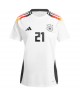 Günstige Deutschland Ilkay Gundogan #21 Heimtrikot EM 2024 Kurzarm